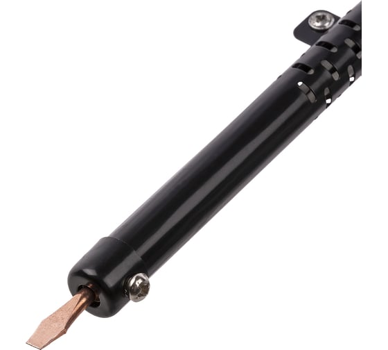 Паяльник TDM ELECTRIC ПД-25, ЭПСН, мощность 25 Вт, 230 В, деревянная ручка, плоское жало, Гранит SQ1025-0401