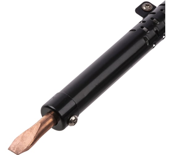 Паяльник TDM ELECTRIC ПД-80, ЭПСН, мощность 80 Вт, 230 В, деревянная ручка, плоское жало, Гранит SQ1025-0404