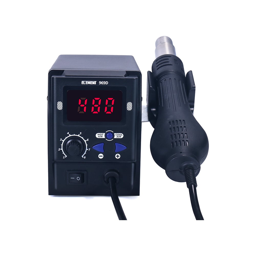 Паяльный фен ELEMENT 969D 17664 - выгодная цена, отзывы, характеристики ...