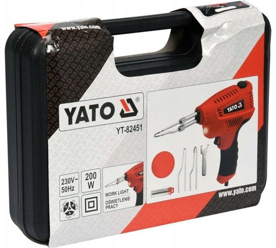 Импульсный электрический паяльник YATO 200 W YT-82451