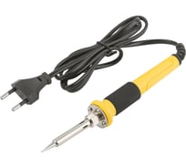 Паяльник FIT 220 В, керамический нагревательный элемент, пластиковая ручка, конусное медное жало, 50 Вт 60493