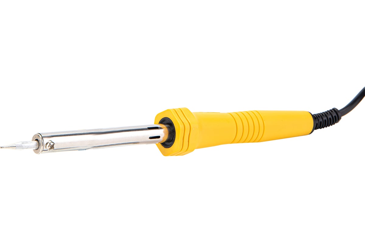 Электрический паяльник с никельхромовым нагревателем DELI 40вт медное ...