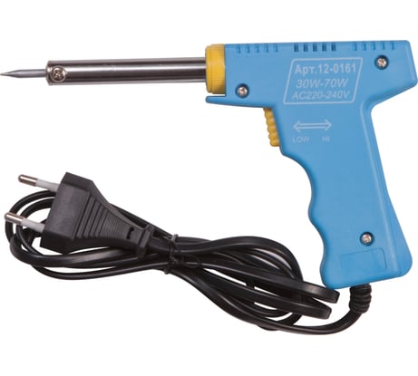 Импульсный паяльник 220В, 30-70Вт REXANT HS-50T ZD-60 12-0161
