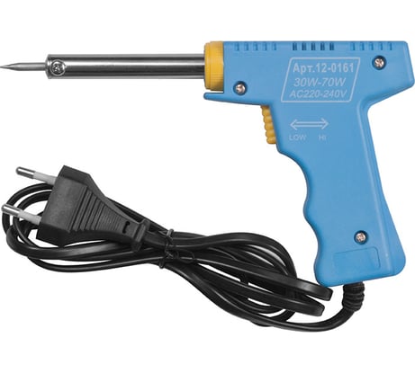 Импульсный паяльник 220В, 30-70Вт PROCONNECT HY-50R 12-0161-4