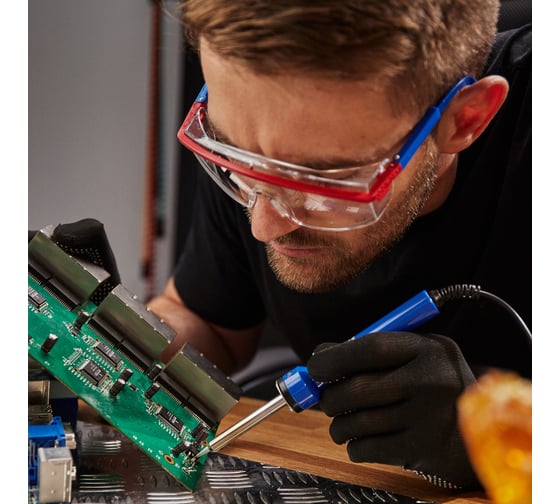 Паяльник с нихромовым нагревателем REXANT ТОЧНАЯ ПАЙКА 220V/ 30 Вт 12-0130