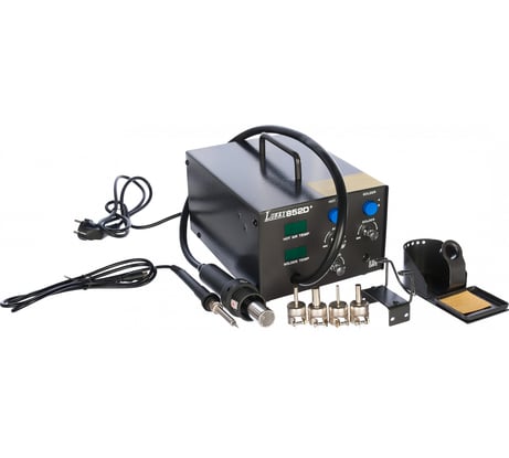 Паяльная станция с цифровым индикатором температуры LUKEY-852D+ 12-0042-4