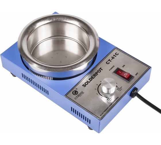 Паяльная ванна 400Вт d100мм t430С REXANT CT-41C 12-0065-4