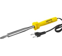 Паяльник с пластмассовой рукояткой и долговечным жалом, 80Вт, клин STAYER STANDARD 55330-80