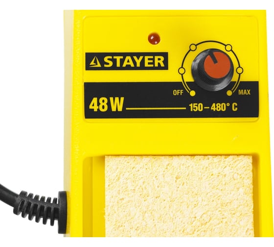 Аналоговая паяльная станция 100-480C, 48Вт STAYER MASTER 55371