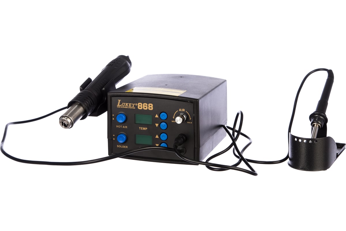 Паяльная станция LUKEY 868 6834 - выгодная цена, отзывы, характеристики ...