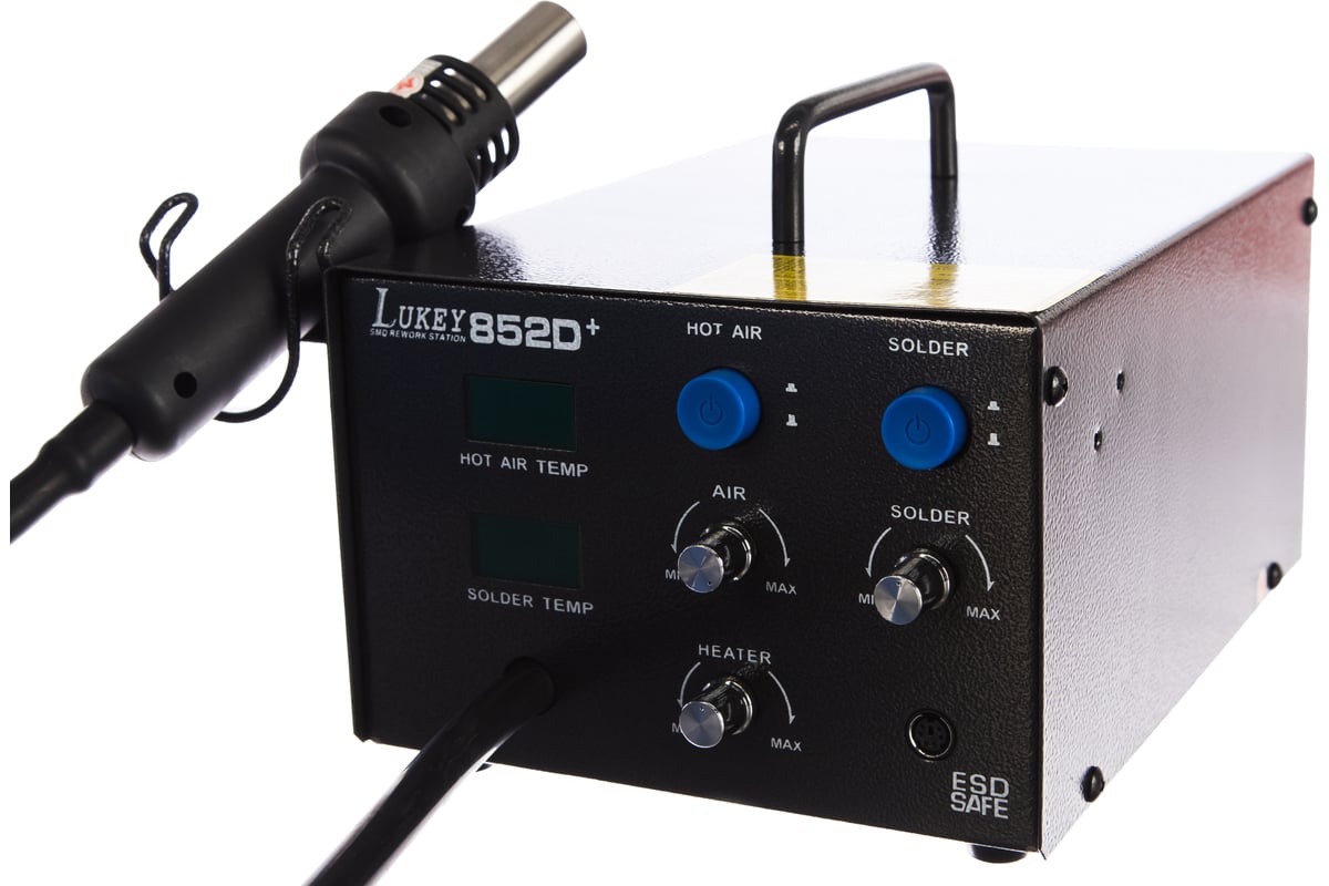 Компрессорная паяльная станция LUKEY 852D+ 2392 - выгодная цена, отзывы ...