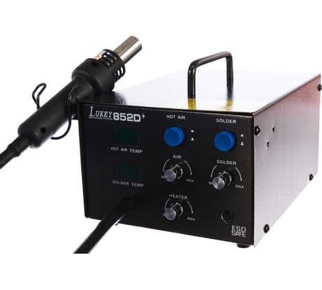 Компрессорная паяльная станция LUKEY 852D+ 2392