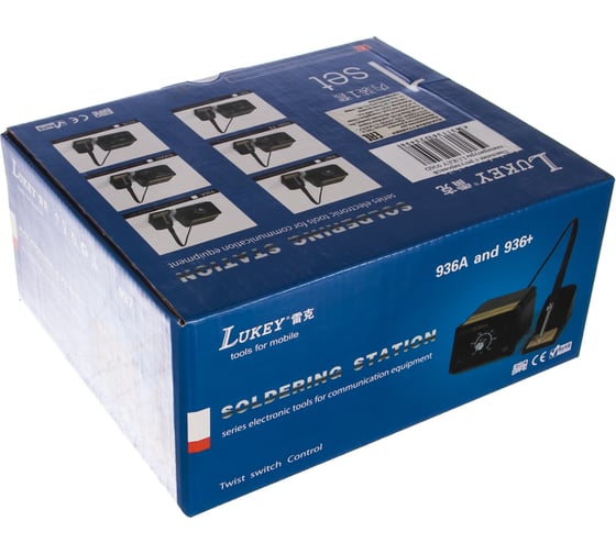Паяльник с регулировкой температуры LUKEY 936D 2425