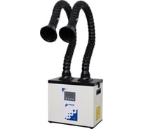 Дымоуловитель PURE-AIR pa-300td-iq с дымоприемниками 2x50мм PA-300TD-IQ50