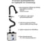 Дымоуловитель PURE-AIR pa-300td-iq с дымоприемниками 2x50мм PA-300TD-IQ50 3