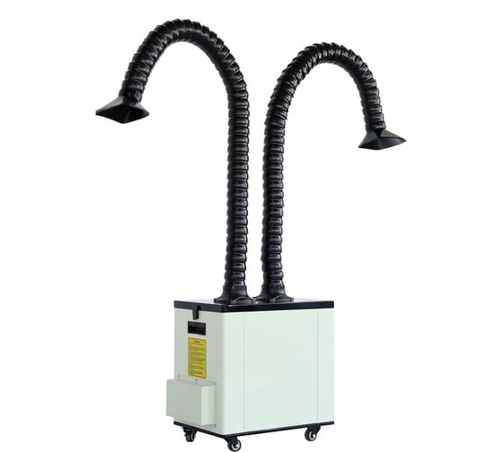 Дымоуловитель PURE-AIR PA-500TD-IQ с дымоприемниками 2x75мм PA-500TD-IQ75 1