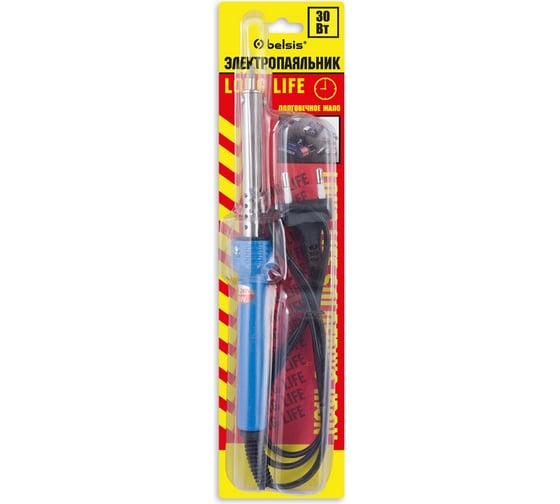 Паяльник Belsis 30 Вт, пластиковая ручка BSI0130
