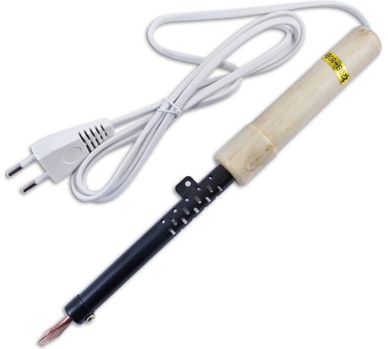 Паяльник Belsis 80 Вт, классическая деревянная ручка BSI0480 1