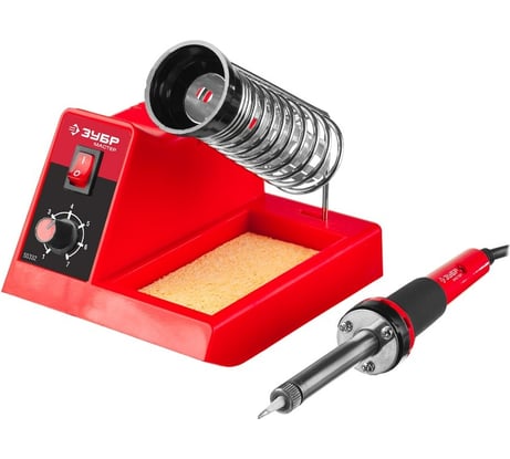 Паяльная станция ЗУБР 48Вт, 100-450°C, ПС-50А 55332