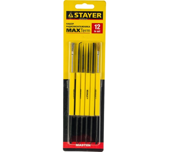Набор радиомонтажника STAYER MAXTerm 12в1 55338-H12