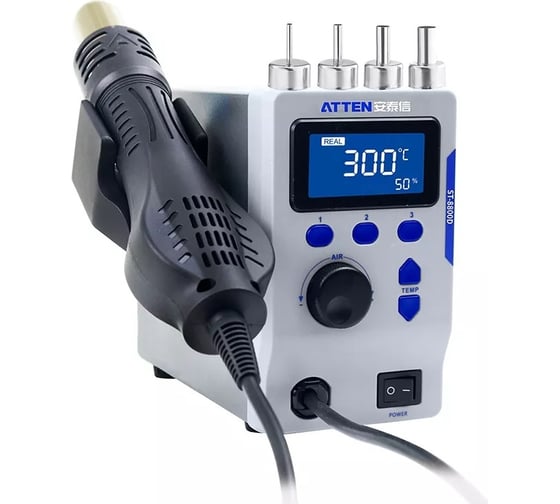 Термовоздушная станция ATTEN 800Вт 100-500C ST-8800D