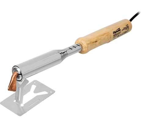 Паяльник электрика с ручкой из дерева SPARTA 100 Вт 913104