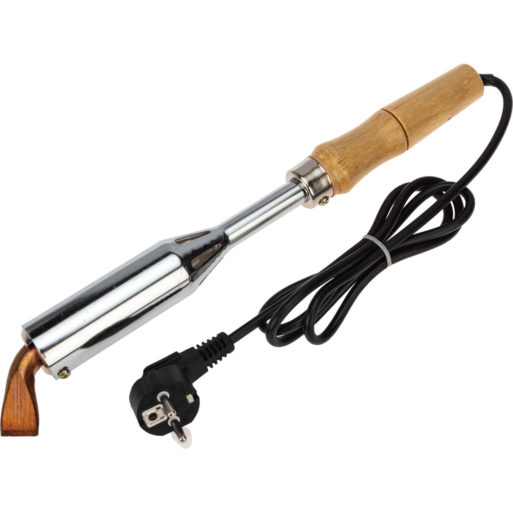 Паяльник REXANT ПД 220 В 300 Вт деревянная ручка 12-0213 - выгодная ...