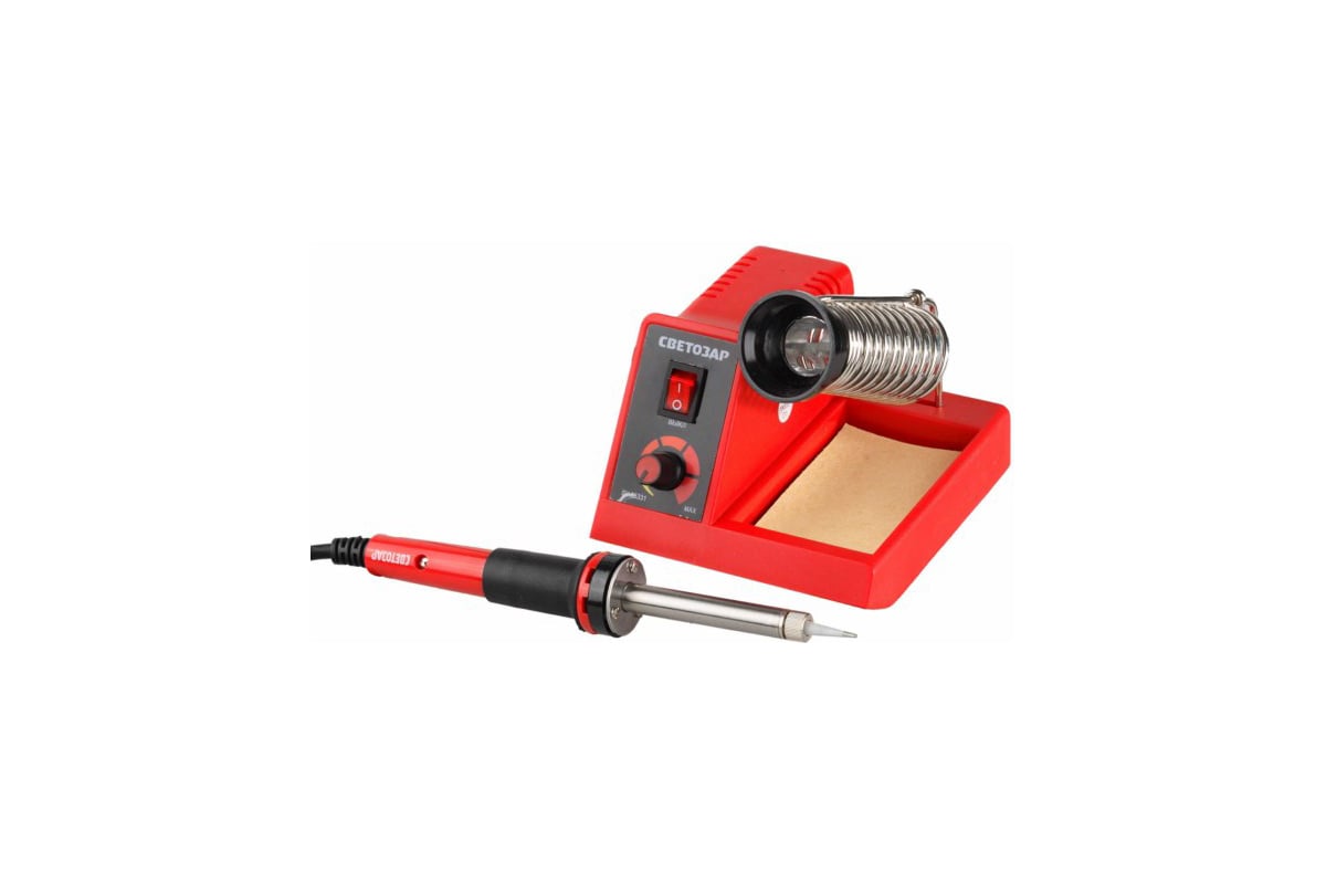 Паяльная станция аналоговая СВЕТОЗАР SV-55331 - выгодная цена, отзывы ...