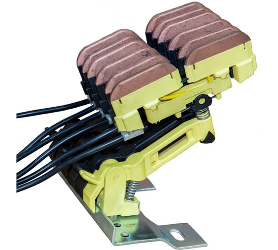 Компактный двойной токосъёмник Anneng U12, 40А, 6 жил, JDS2/40-6, 663206 1