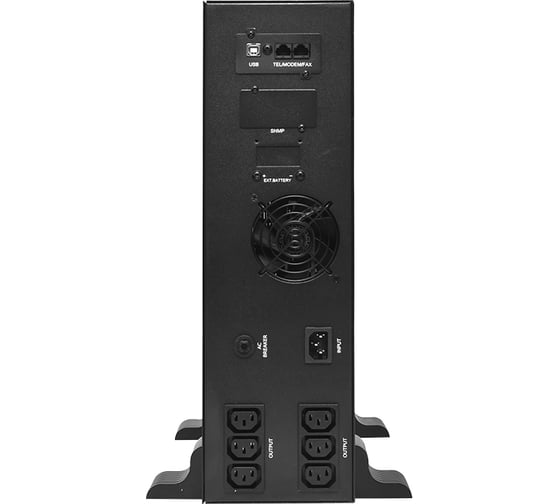 Источник бесперебойного питания EKF Линейно-интерактивный E-Power PSW 600 2000 ВА PROxima, для монтажа в стойку, c АКБ 3x12В_9 Ач PSW-620-RTB