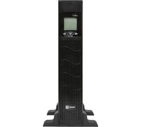Источник бесперебойного питания EKF Линейно-интерактивный E-Power PSW 600 1000 ВА PROxima, для монтажа в стойку, c АКБ 2x12В_7 Ач PSW-610-RTB