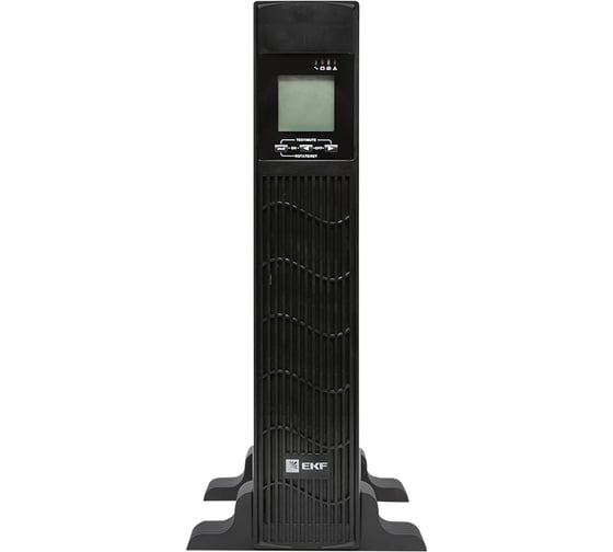 Источник бесперебойного питания EKF Линейно-интерактивный E-Power PSW 600 1000 ВА PROxima, для монтажа в стойку, c АКБ 2x12В_7 Ач PSW-610-RTB 1