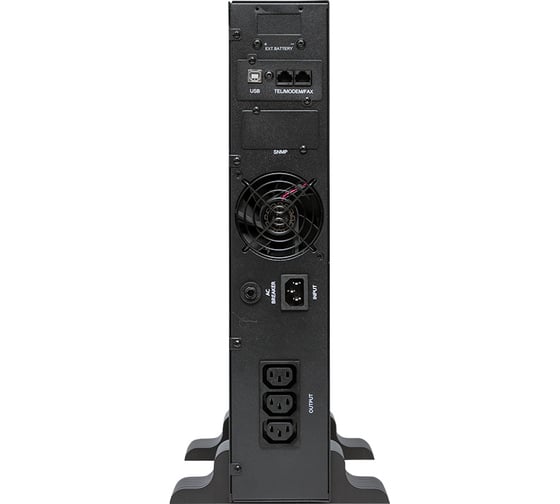 Источник бесперебойного питания EKF Линейно-интерактивный E-Power PSW 600 1000 ВА PROxima, для монтажа в стойку, c АКБ 2x12В_7 Ач PSW-610-RTB