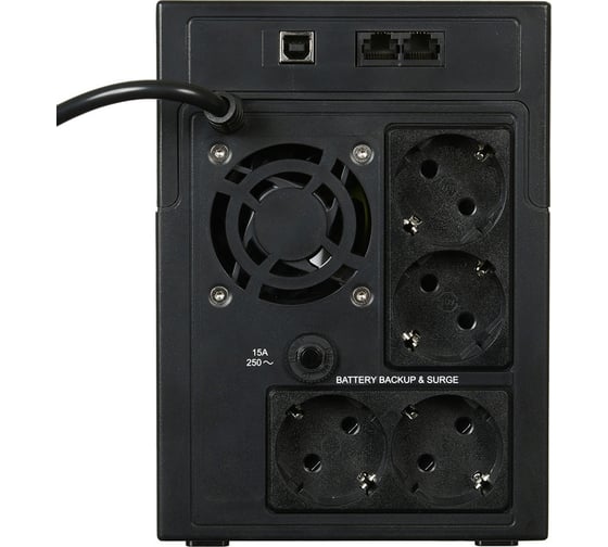 Источник бесперебойного питания IPPON Back Basic 2200 Euro 1320Вт 2200ВА черный 1108028