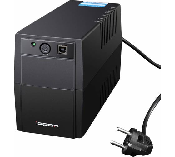 Источник бесперебойного питания IPPON Back Basic 850 Euro 480Вт 850ВА черный 403408 1