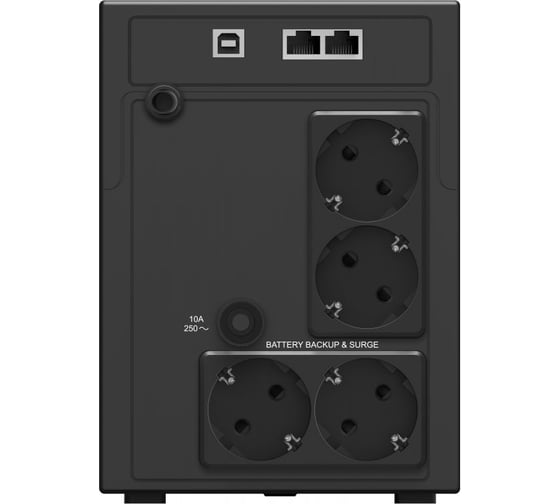 Источник бесперебойного питания Smart Power Pro II Euro IPPON 2200 1200Вт 2200ВА черный 1029746
