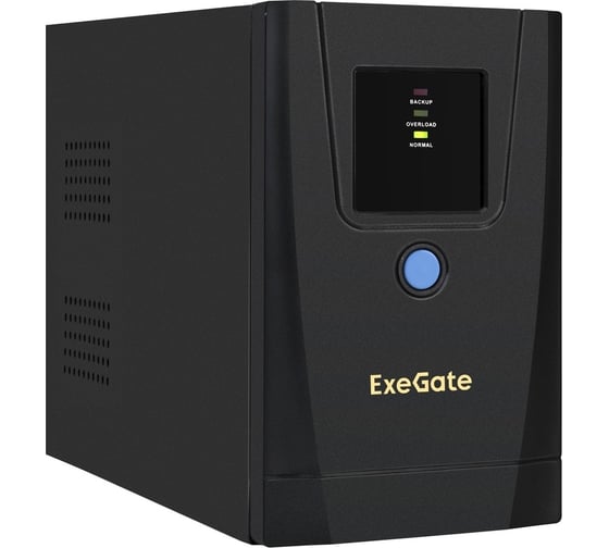 Источник бесперебойного питания ExeGate Power Back BNB-6C13, металлический корпус, Black 292766 1