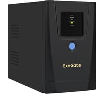 Источник бесперебойного питания ExeGate SpecialPro UNB-6C13, RJ45 11,USB, металлический корпус, Black 292768