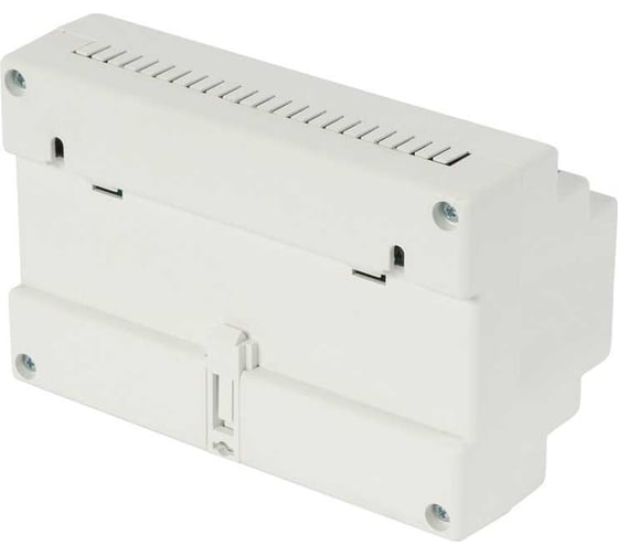 Источник питания SKAT -12-8.0 DIN (СКАТ ИБП-12/8-DIN) 12В, 8А, пластиковый корпус, под DIN рейку 35 мм 587