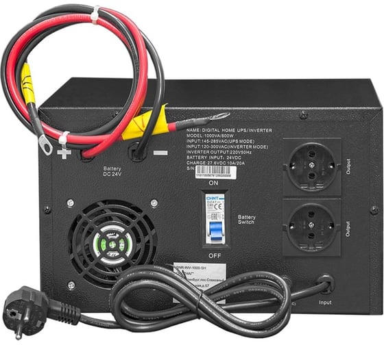 Инвертор SNR 1000 VA, серии SH SNR-INV-1000-SH