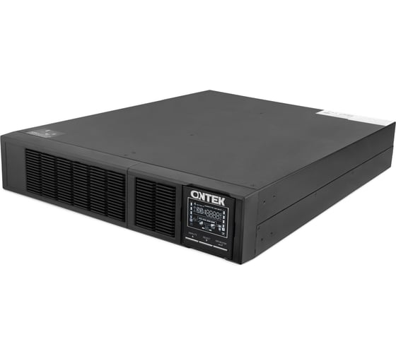 Источник бесперебойного питания ONTEK SM RT 3, 3 кВА/3 кВт (PF=1), 2U, с внутренними аккумуляторами 6x12В/9Ач SMRT3SB