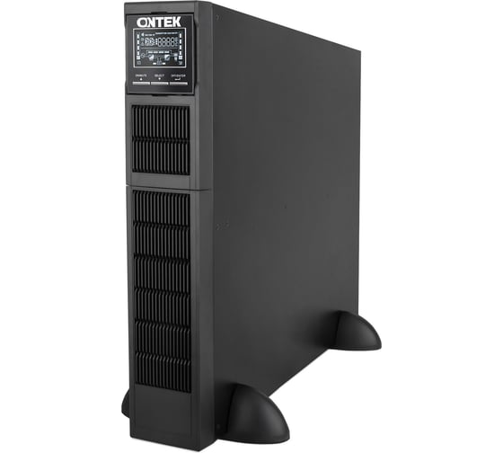 Источник бесперебойного питания ONTEK SM RT 3, 3 кВА/3 кВт (PF=1), 2U, с внутренними аккумуляторами 6x12В/9Ач SMRT3SB