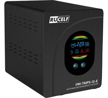 Источник бесперебойного питания RUCELF UWI-750PS-12-E КА-00008916