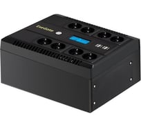 ИБП ExeGate NEO Smart LHB-850.LCD.AVR.8SH.CH.RJ.USB 850VA 510W, LCD, AVR, 8*Schuko, RJ45 11, USB, 4*USB-порта для зарядки, Black 295014