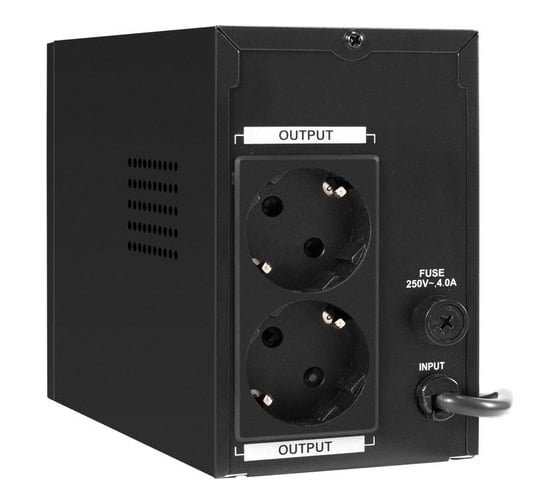 ИБП ExeGate Power Smart ULB-500.LCD.AVR.2SH 500VA 300W, LCD, AVR, 2*Schuko, металлический корпус, Black 294613
