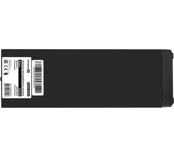 ИБП ExeGate Power Smart ULB-500.LCD.AVR.4C13 500VA 300W, LCD, AVR, 4*C13, металлический корпус, Black 294609