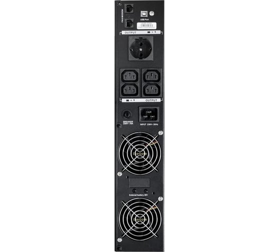 ИБП ExeGate Pure Sine Wave SinePower UHB-2000.LCD.AVR.1SH.4C13.RJ.USB.2U 2000VA 1600W, LCD, AVR, 1*Schuko+4*C13 , RJ45 11, USB, Rackmount 2U Tower, металлический 293052