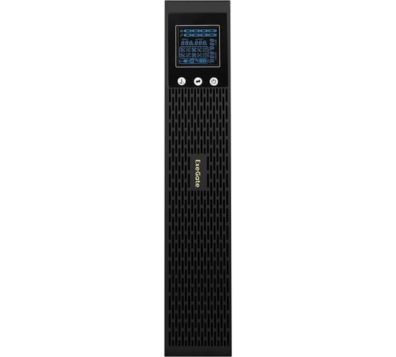 ИБП ExeGate Pure Sine Wave SinePower UHB-3000.LCD.AVR.1SH.4C13.RJ.USB.2U 3000VA 2400W, LCD, AVR, 1*Schuko+4*C13, RJ45 11, USB, Rackmount 2U Tower, металлический 293054