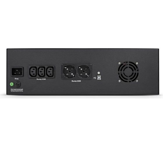 ИБП ExeGate ServerRM UNL-3000.LCD.AVR.2SH.3C13.USB.3U 3000VA 1800W, Color LCD, AVR, 2*Schuko+3*C13, USB, 3U, установка в стойку, Black 293852