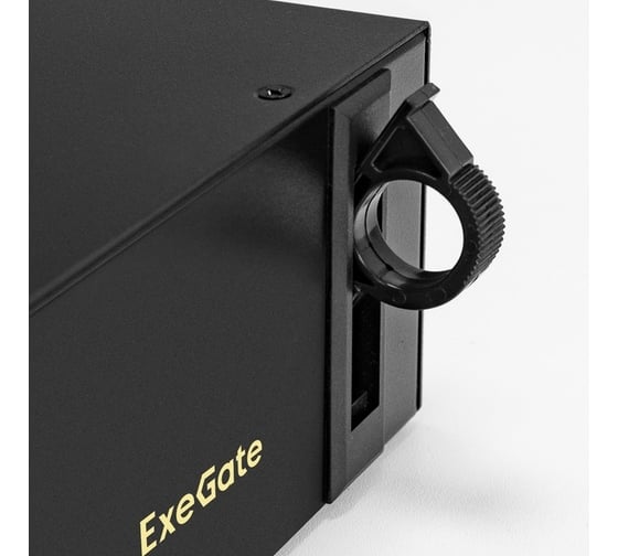ИБП ExeGate ServerRM UNL-3000.LCD.AVR.2SH.3C13.USB.3U 3000VA 1800W, Color LCD, AVR, 2*Schuko+3*C13, USB, 3U, установка в стойку, Black 293852